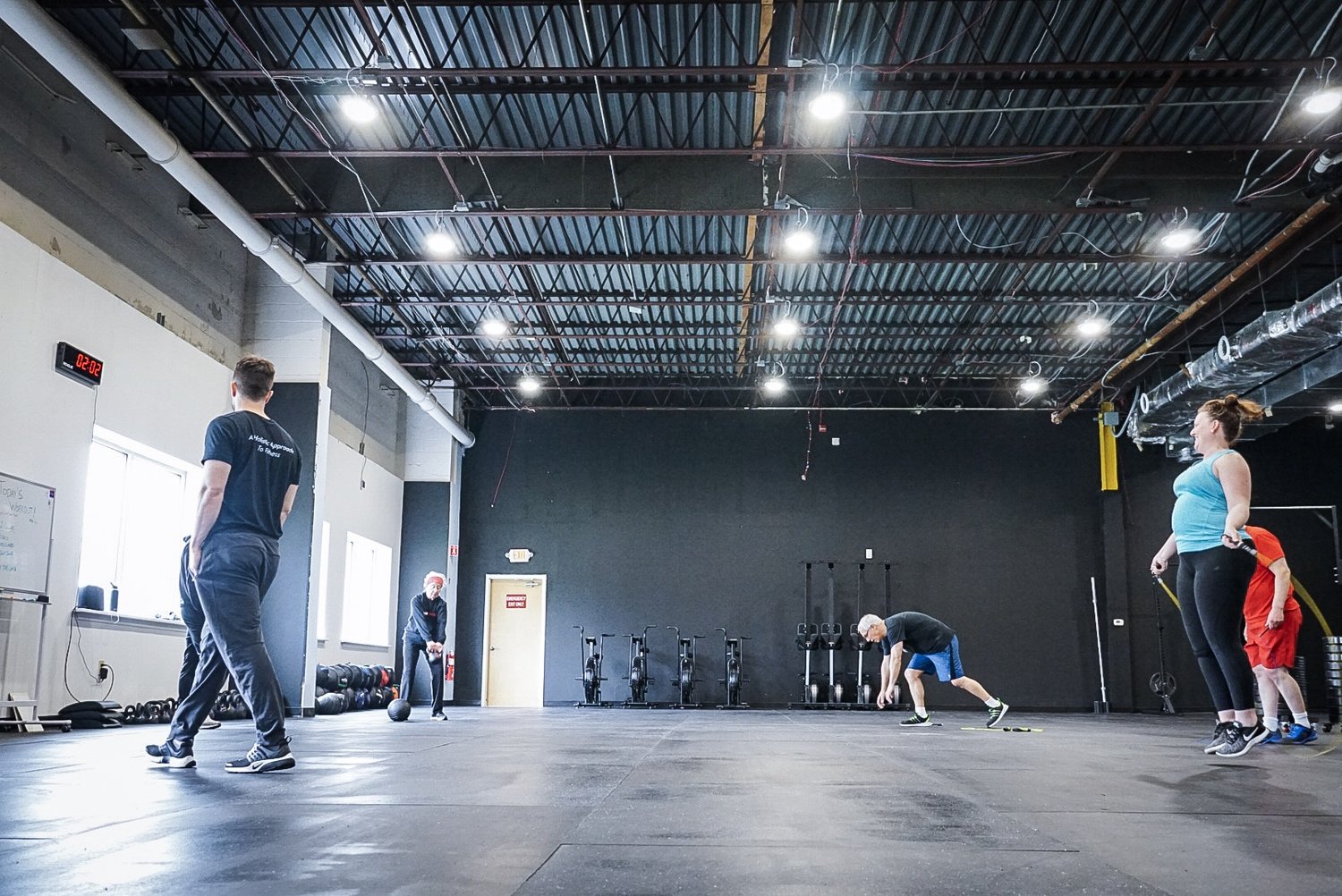 Small fitness class at Thrive Group Strength Training in Menands, NY